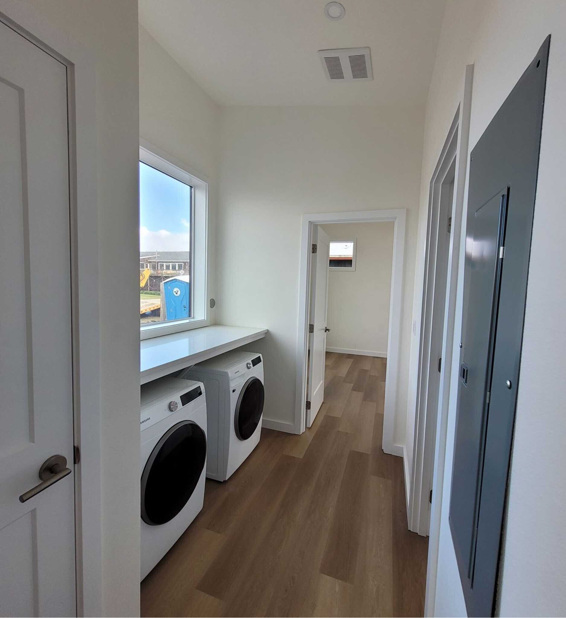 Interior Clothes Washer and Dryer